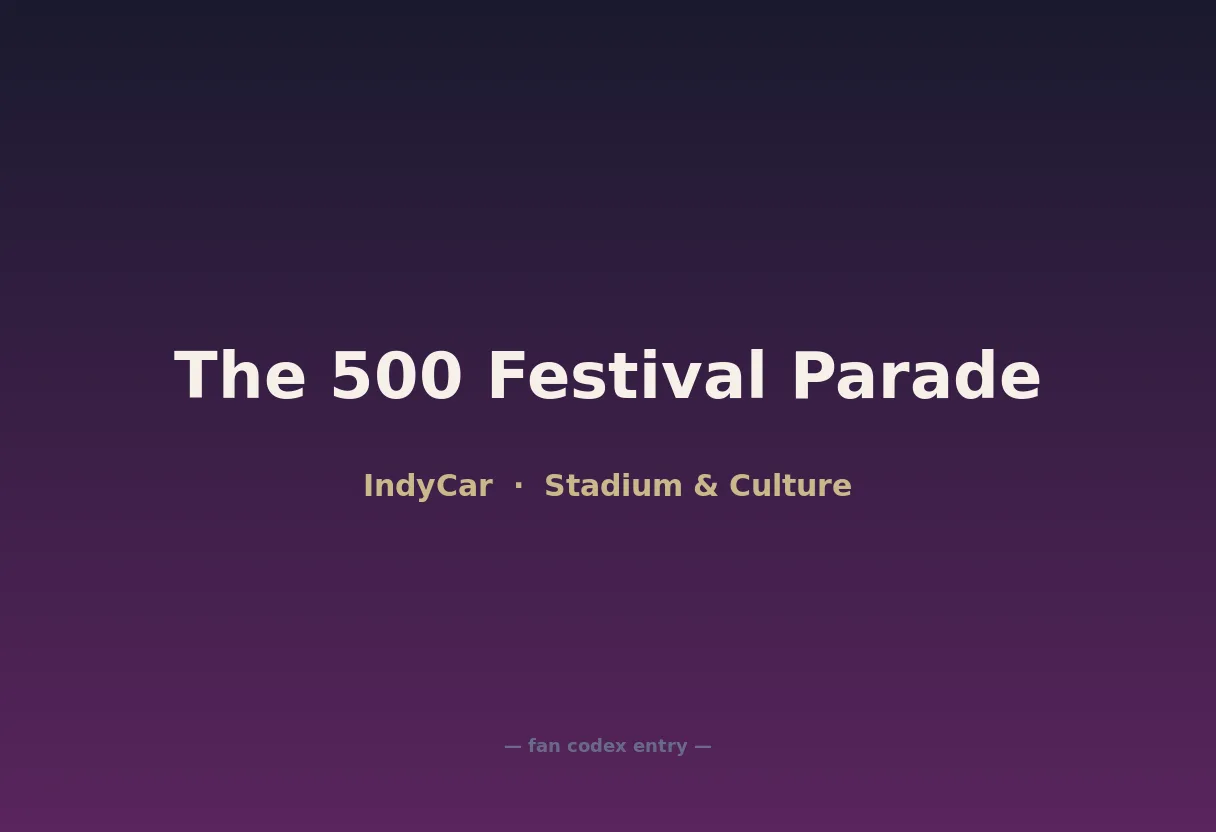 The 500 Festival Parade