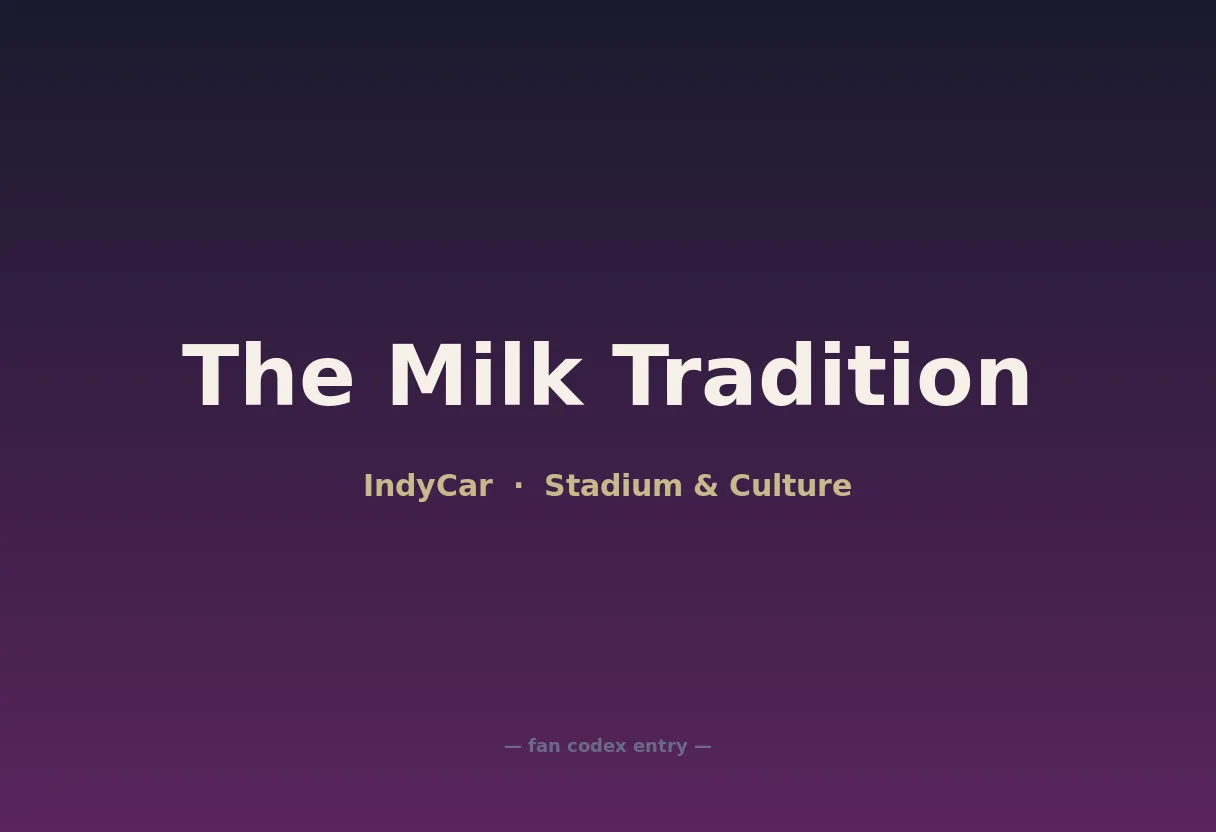 The Milk Tradition