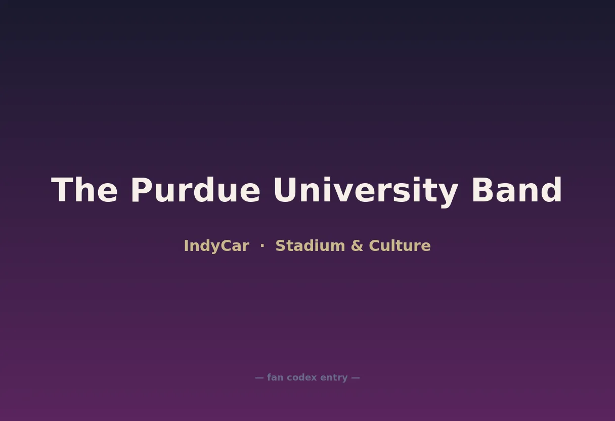 The Purdue University Band