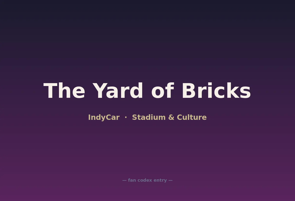 The Yard of Bricks