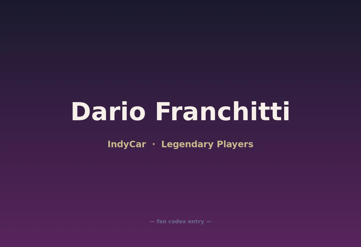 Dario Franchitti