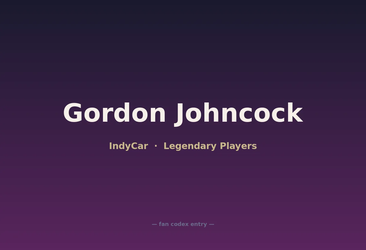 Gordon Johncock