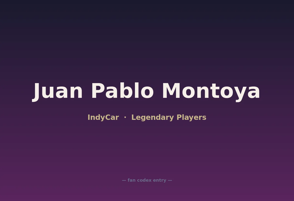 Juan Pablo Montoya