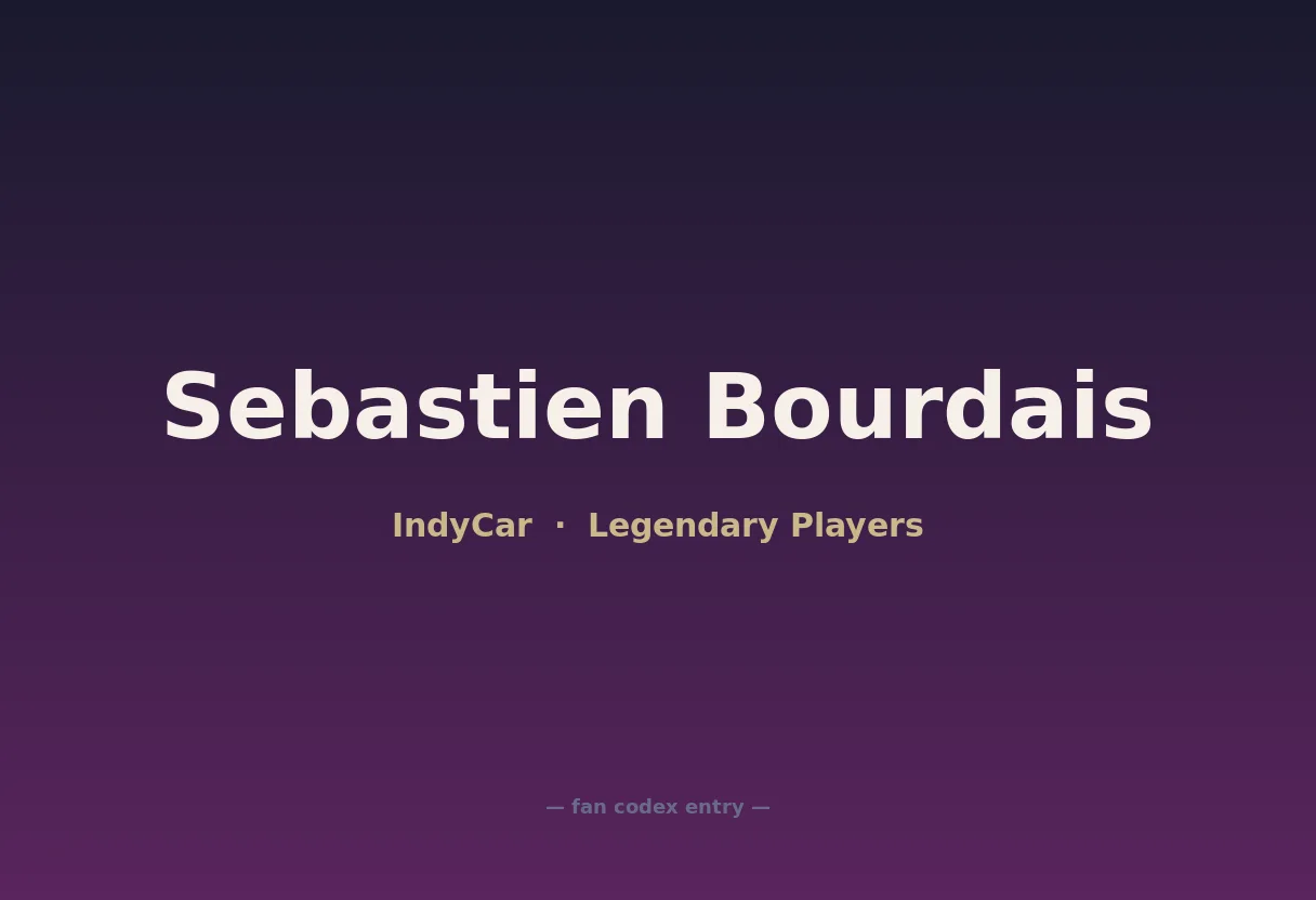 Sebastien Bourdais
